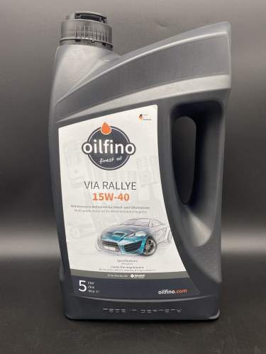 Oilfino Via Rallye 15W-40 5 Liter